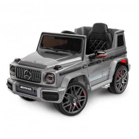 Masina electrica cu telecomanda 12 V Toyz Mercedes AMG G63 387239, Gri [6]