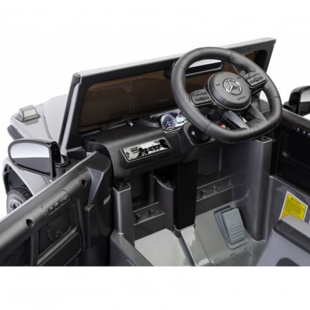 Masina electrica cu telecomanda 12 V Toyz Mercedes AMG G63 387239, Gri [12]