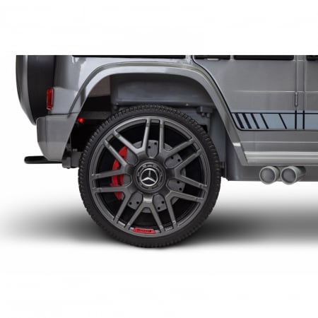 Masina electrica cu telecomanda 12 V Toyz Mercedes AMG G63 387239, Gri [9]