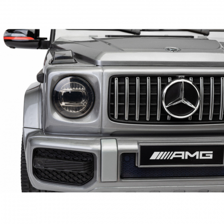 Masina electrica cu telecomanda 12 V Toyz Mercedes AMG G63 387239, Gri [1]