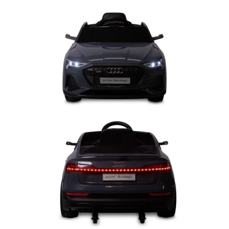 Masina electrica cu telecomanda pentru copii, Audi E-tron Sportback Toyz, 320896, Gri [2]