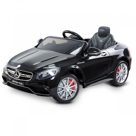 Masini electrice copii - Masina electrica cu telecomanda pentru copii Toyz Mercedes Benz AMG 12 V S63N, Negru