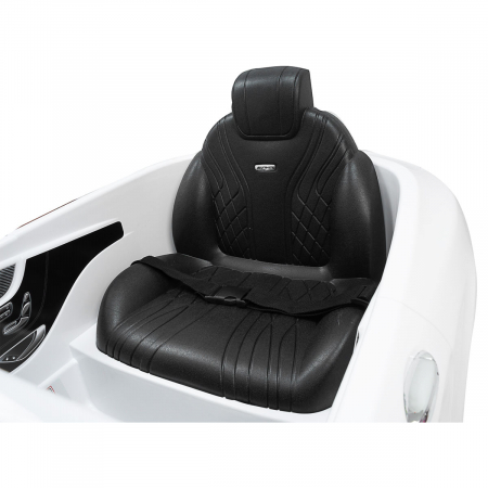 Masina electrica cu telecomanda pentru copii Toyz Mercedes Benz S63 AMG HL169, Alb [3]