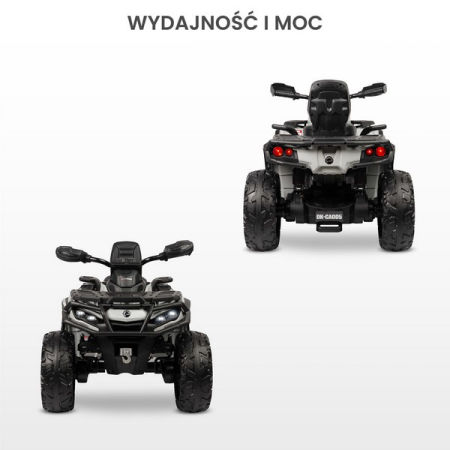 Masina electrica pentru copii, Outlander Toyz, 322173, Gri [8]