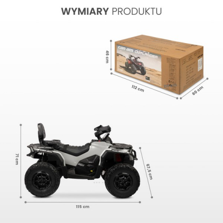 Masina electrica pentru copii, Outlander Toyz, 322173, Gri [10]