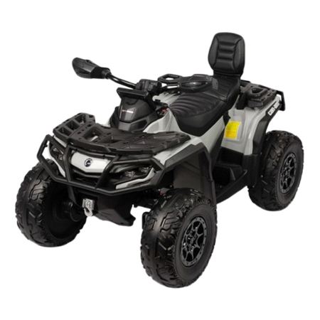 Masini electrice copii - Masina electrica pentru copii, Outlander Toyz, 322173, Gri