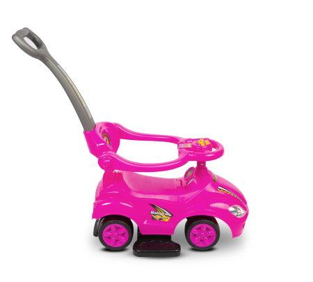 Masinuta 2 in 1 pentru fete 84.7 x 43.5 x 84.4 cm Baby Mix FLB-301R, Roz [1]