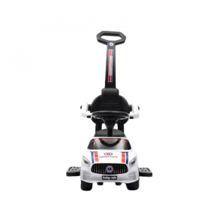 Masinuta 3 in 1 pentru copii Baby Mix Ambulanta 920798, Alb [2]