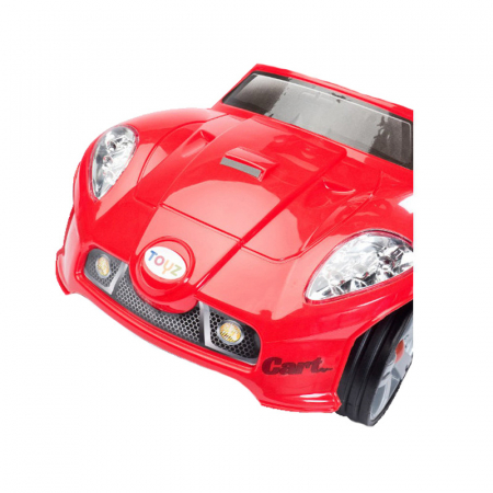 Masinuta actionata cu picioarele pentru copii Toyz Cart ATC-R, Rosu [3]