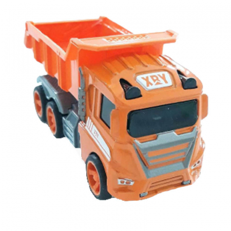 Joaca, activitati si ambalaje - Masinuta basculanta pentru baieti Midex 606812MU, Portocaliu