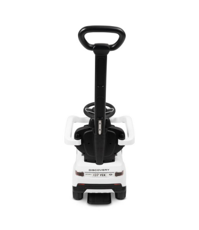 Masinuta copii, 3 in 1, cu maner de impins pentru parinti si bara de protectie, Land Rover Discovery Toyz, 321824, Alb [4]