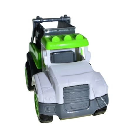 Masinuta de gunoi, pentru baieti, Mini Junior MG1911, Verde [2]