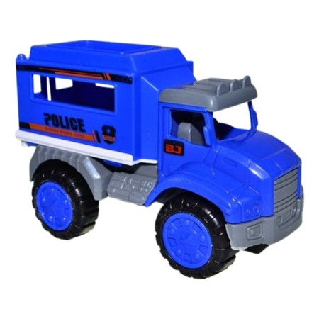 Masinuta de politie, pentru baieti, Mini Junior MP1911A, Albastru [1]