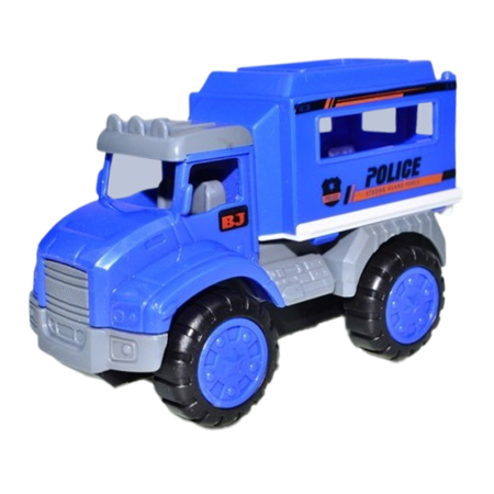 Masinute - Masinuta de politie, pentru baieti, Mini Junior MP1911A, Albastru