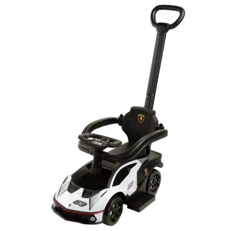 Masini si vehicule pentru copii - Masinuta pentru copii 3 in 1 Toyz Lamborghini LB6534, Alb
