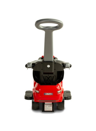 Masinuta copii, 3 in 1, cu maner de impins pentru parinti si bara de protectie, Sport Car Toyz, 390024, Rosu [4]
