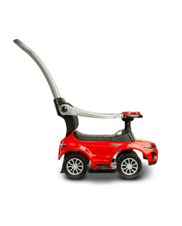 Masinuta copii, 3 in 1, cu maner de impins pentru parinti si bara de protectie, Sport Car Toyz, 390024, Rosu [3]