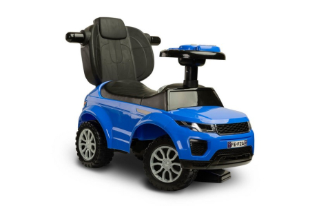 Masinuta copii, 3 in 1, cu maner de impins pentru parinti si bara de protectie, Sport Car Toyz, 390017, Albastru [2]