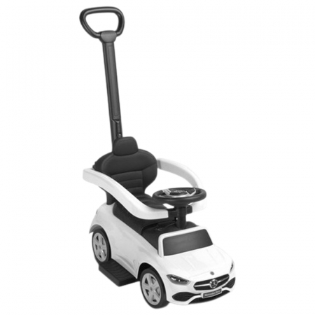 Masini si vehicule pentru copii - Masinuta pentru copii, 3 in 1 Toyz Mercedes Benz C-Class 370006, Alb