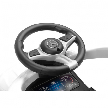 Masinuta pentru copii, 3 in 1 Toyz Mercedes Benz C-Class 370006, Alb [4]