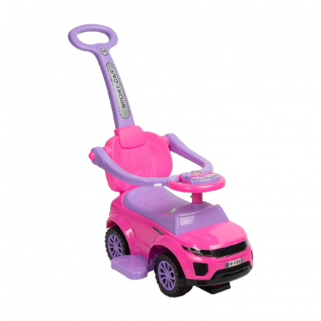 Masini si vehicule pentru copii - Masinuta pentru copii 3 in 1 Toyz Sport Car, 25781, Roz