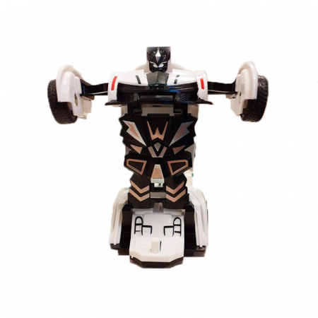 Masinuta politie tip robot Midex D33423, Alb [1]