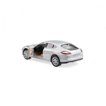 Masinuta Porsche Panamera S Mini Junior KT5347AR, Argintiu [1]