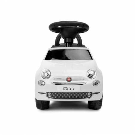 Masinuta Ride-on pentru copii, Toyz Fiat 500 White 388618, Alb [1]