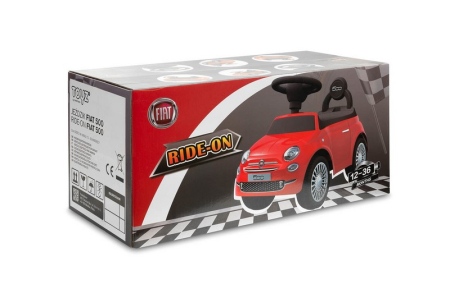 Masinuta Ride-on pentru copii, Fiat 500 Pink Toyz, 392431, Roz [8]