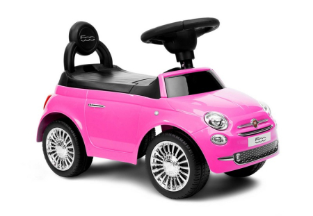 Masinuta Ride-on pentru copii, Fiat 500 Pink Toyz, 392431, Roz [4]