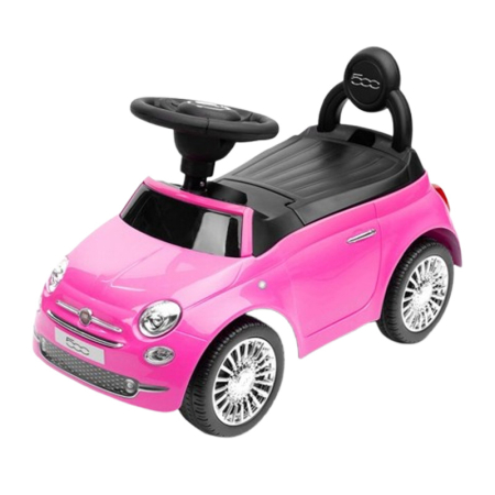 Masini si vehicule pentru copii - Masinuta Ride-on pentru copii, Fiat 500 Pink Toyz, 392431, Roz