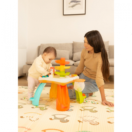 Masuta interactiva de activitati cu spirala Toyz 393858, Multicolor [7]