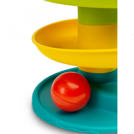 Jucarie interactiva tobogan cu bile colorate Toyz 393872-1, Multicolor [1]