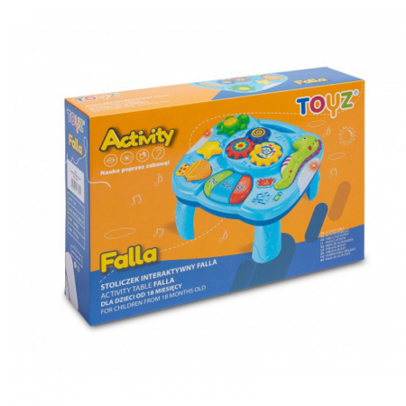 Masuta interactiva pentru copii Toyz Falla 387130, Albastru [4]