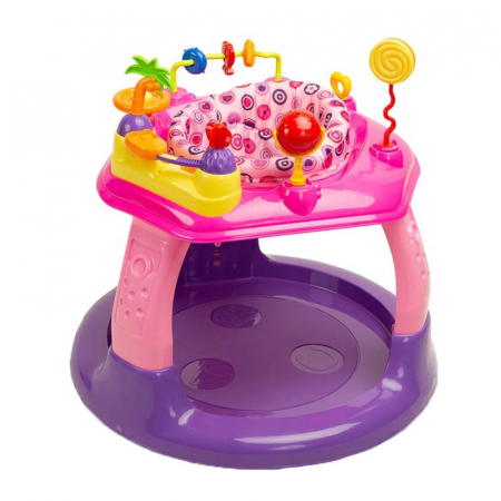 Covorase si centre de joaca - Centru de activitati pentru fete Caretero BG-1915-ML, Multicolor