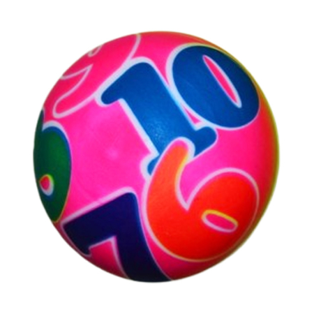 Joaca, activitati si ambalaje - Jucarie antistres minge, din cauciuc moale, diametru 10,5 cm, pentru copii, Mini Junior M2011M, Multicolor