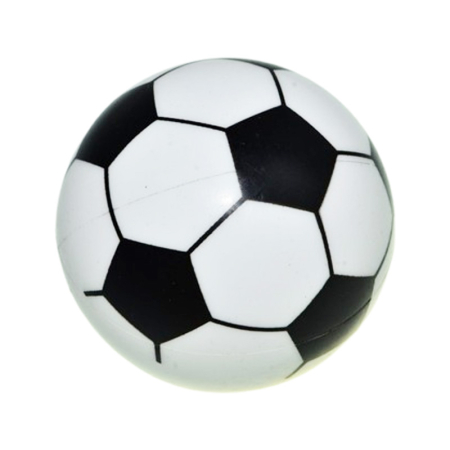 Jucarii antistres - Jucarie antistres minge, din cauciuc moale, diametru 9,5 cm, pentru copii, Mini Junior M1811A, Alb