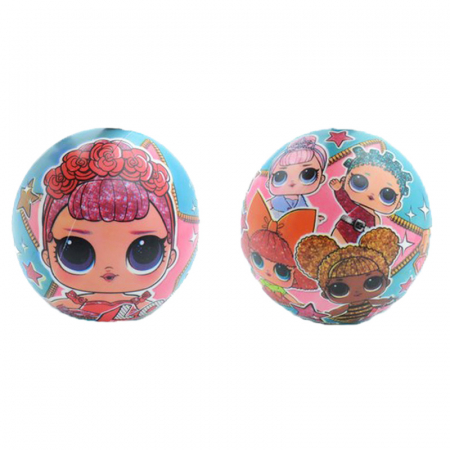 Mingi - Minge de cauciuc 14 cm L.O.L Surprise Mondo Toys 05893-AL, Multicolor