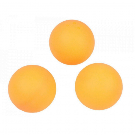 Jucării exterior, triciclete și mașini - Set 3 mingi ping-pong Minijunior D41974, Portocaliu
