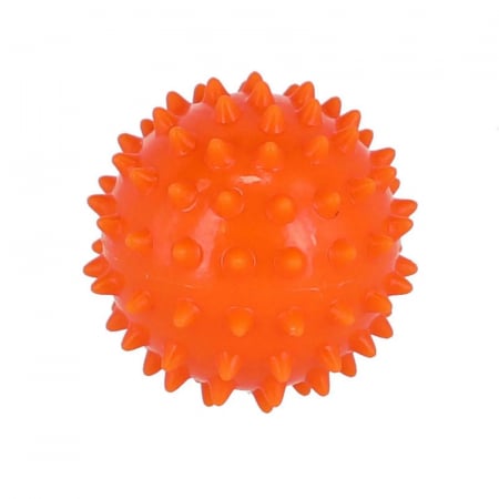 Jucarii bebelusi - Minge senzoriala pentru masaj 9 cm 6 luni+ Tullo 438, Portocaliu