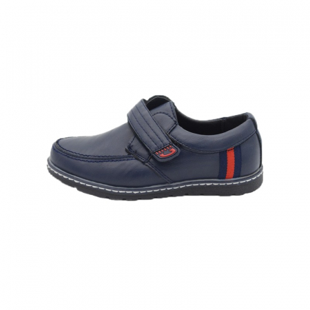 Pantofi cu siret si scai baieti - Pantofi pentru baieti MRS C003A-32, Bleumarin