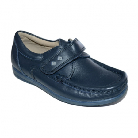 Mocasini din piele pentru baieti OZCAN OZCN11-30, Bleumarin [2]