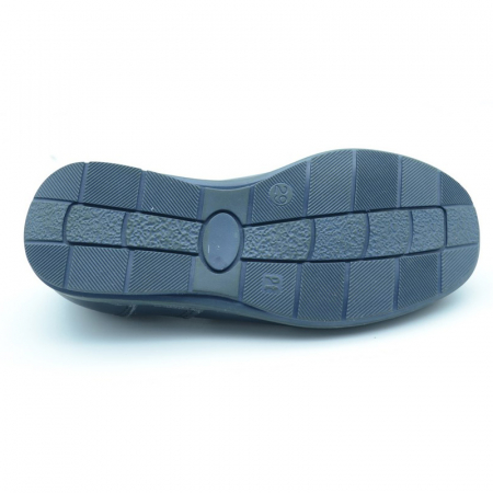 Mocasini din piele pentru baieti OZCAN OZCN11-30, Bleumarin [3]