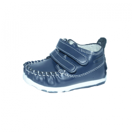 Pantofi cu siret si scai baieti - Mocasini pentru baieti Maiqi F-78-18, Bleumarin