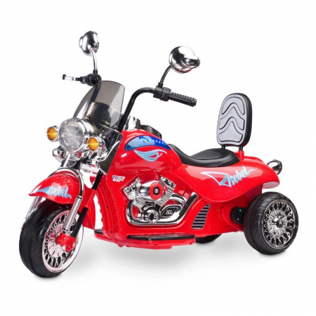 Masini electrice copii - Motocicleta cu acumulator 6V Toyz Rebel CAR-RBL CCT1R, Rosu