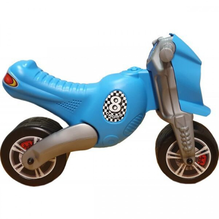 Motocicleta fara pedale pentru copii Dohany Cross 8 113906, Albastru [2]