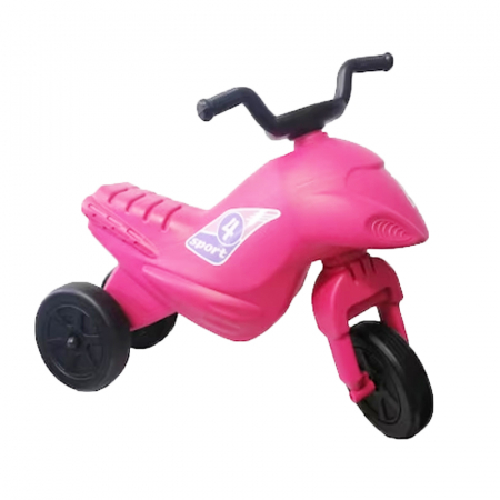 Triciclete, bicicletă copii - Motocicleta fara pedale pentru fete Dohany Sport 4 110752-R, Roz