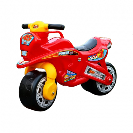 Masini si vehicule pentru copii - Motocicleta fara pedale pentru copii Midex NG-X MB1-826739, Rosu