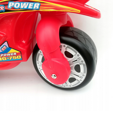 Motocicleta fara pedale pentru copii Midex NG-X MB1-826739, Rosu [3]