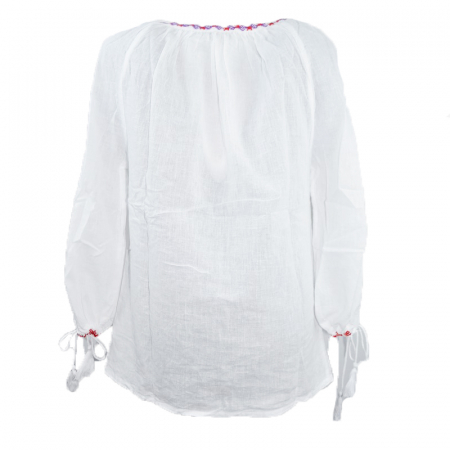 Bluza tip ie pentru fete Mini Junior MRI-4-80-86, Alb [1]
